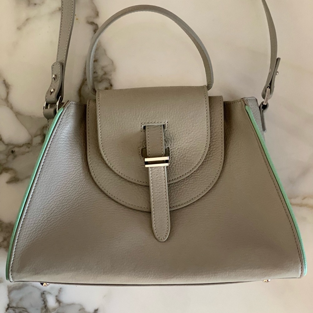 Meli Meli Flavia -top handle and Crossbody Italian made handbag